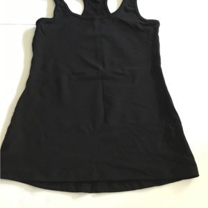 Pink 90 degree by Victoria  Secret women black Racerback top. Extra small